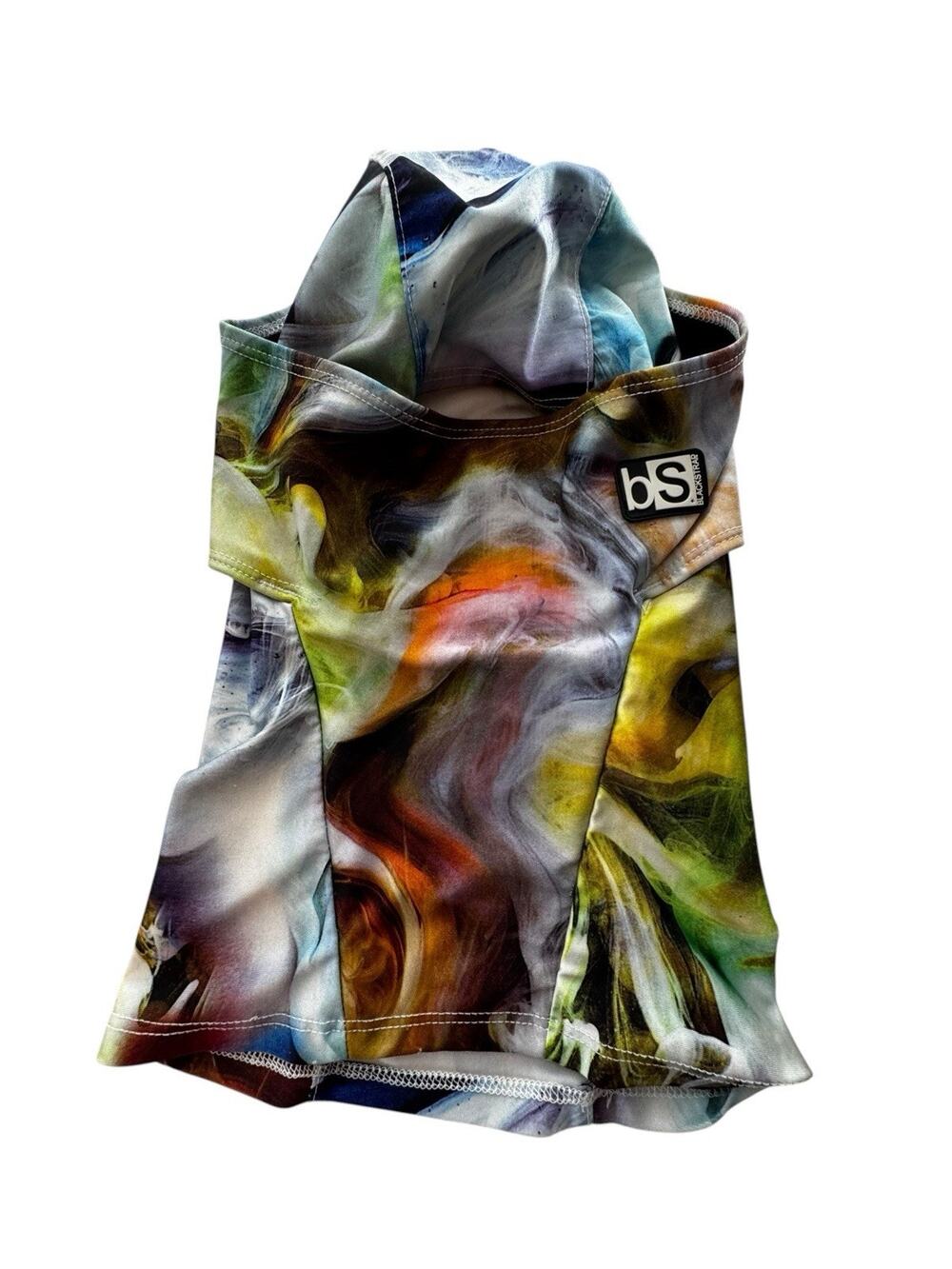 BlackStrap Tie Dye Print Balaclava Face Mask Polyester One Size Breathable Ski